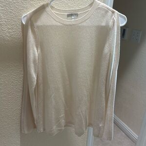 Wool and Cashmere Joie cold shoulder top